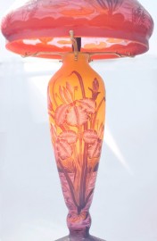 Lapmpe Art Nouveau Libellules