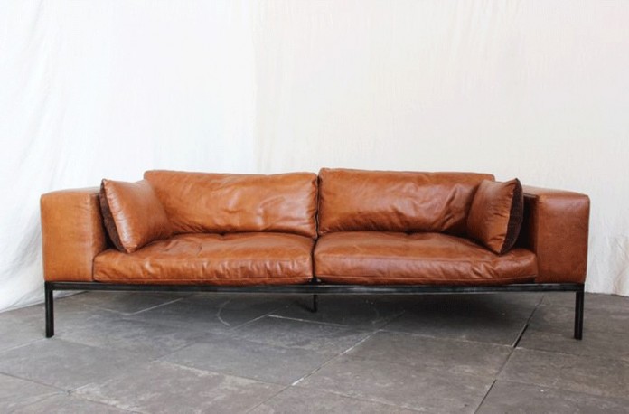 Brown Leather Sofa Vintage, Leather Sofa Brown Vintage