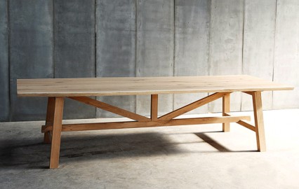 Grande table en Chêne Massif Atelier - 300 cm