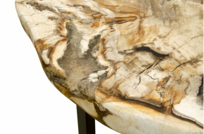 Stools in petrified wood