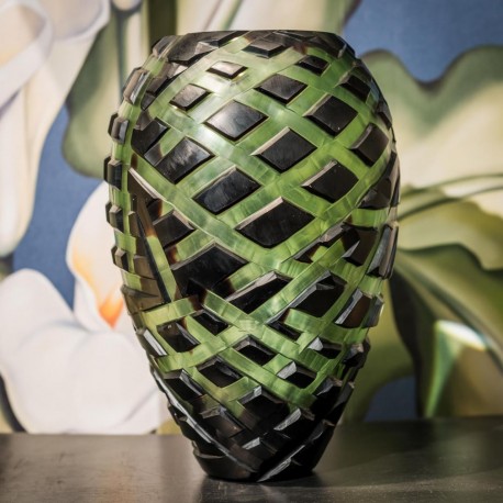 70s glazed ceramic vase - SOLD