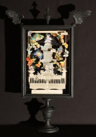 Lampe de Table Butterflies, H61cm - Italie