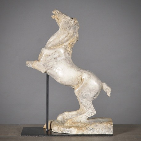 Rearing Horse Statue, Eighteenth Century