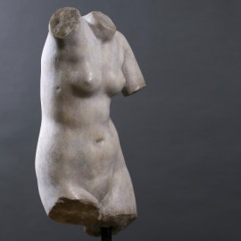 Buste de Vénus sur Socle - H 79cm