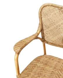 Rattan Dining Chair Honey Color