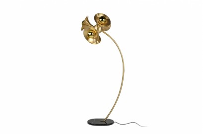 Floor Matt Brass Lamp Jazzy H183 cm