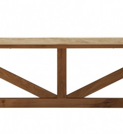 Table "Atelier" chêne massif - 250 cm