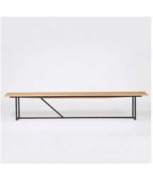 Made-to-Measure Natural Oak Bench W