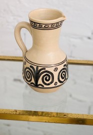 Ceramic water pitcher 
