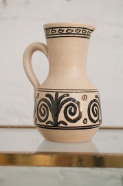 Ceramic water pitcher 