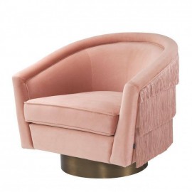 Swivel & Fringes Armchair Chachacha