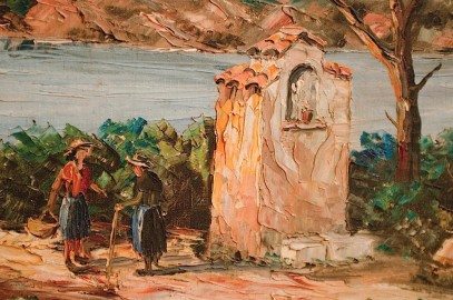 Tableau "Les Calanques" 1920-30