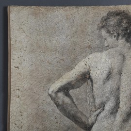 Study of a Naked Man, circa 1778 H100cm