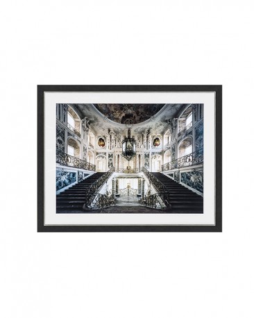 Baroque Grand Staircase Print L124cm