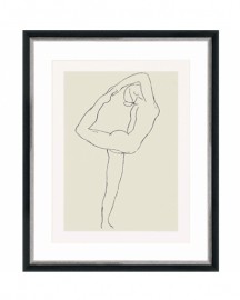 Gravures Rodin et Modigliani -  Duo Femmes - 40x50cm