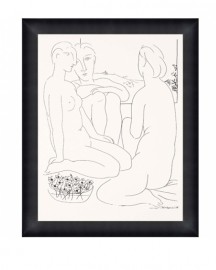 Gravure Picasso - Trois Femmes - 70x90cm