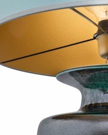 Earthenware Green Table Lamp Meryl H117cm