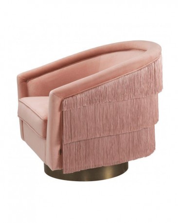 Swivel & Fringes Armchair Chachacha