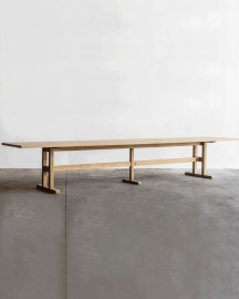 Table Chêne Massif Bénédictine L300cm