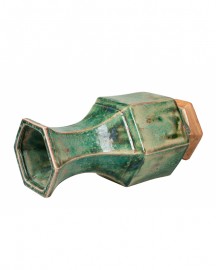 Ethnic Turquoise Ceramic Vase H28cm