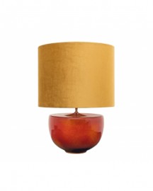 Yellow and Orange Ceramic Lamp H63cm