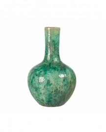 Vase Céramique Turquoise H32cm