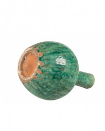 Turquoise Ceramic Vase H32cm