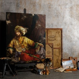 The Emir, Orientalist Painting
