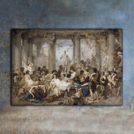 Les Romains de la Décadence - Thomas Couture, 1847