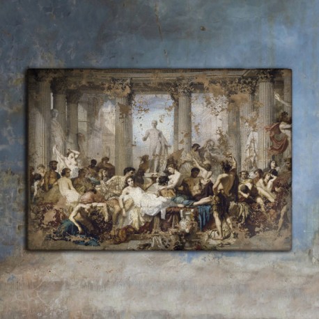 Les Romains de la Décadence - Thomas Couture, 1847