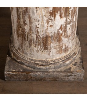 Antique White Column Style H136 cm