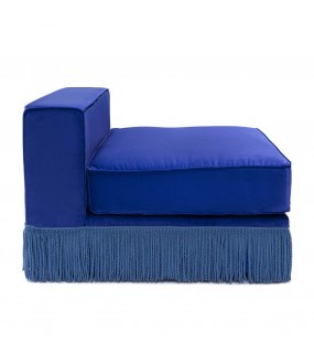 Blue Velvet Long Chair Udine, A Unique sStyle to your Living Space