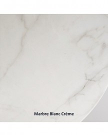 Round Dining Table Carrara Marble
