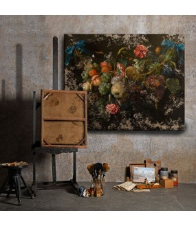 La Guirlande Frugale, Painting H129x161cm