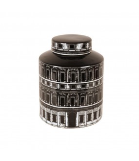 The Architecture Round Box, Pretty Porcelain Tea Box Shape
