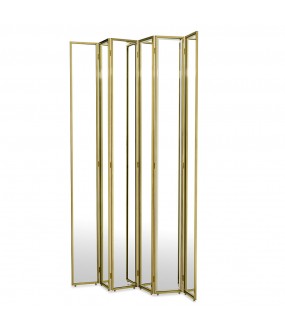 Magnificent Beveled Mirrors Screen, H220x150cm