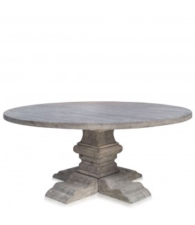 Wooden Grey Round Table...