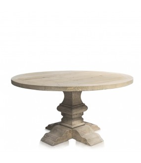 Round Farm Table in Wood