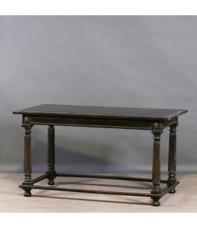 Center Table with Renaissance Style Columns