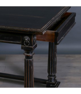 Center Table with Renaissance Style Columns