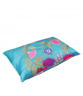 Suzani embroidered cushion 40x60cm.