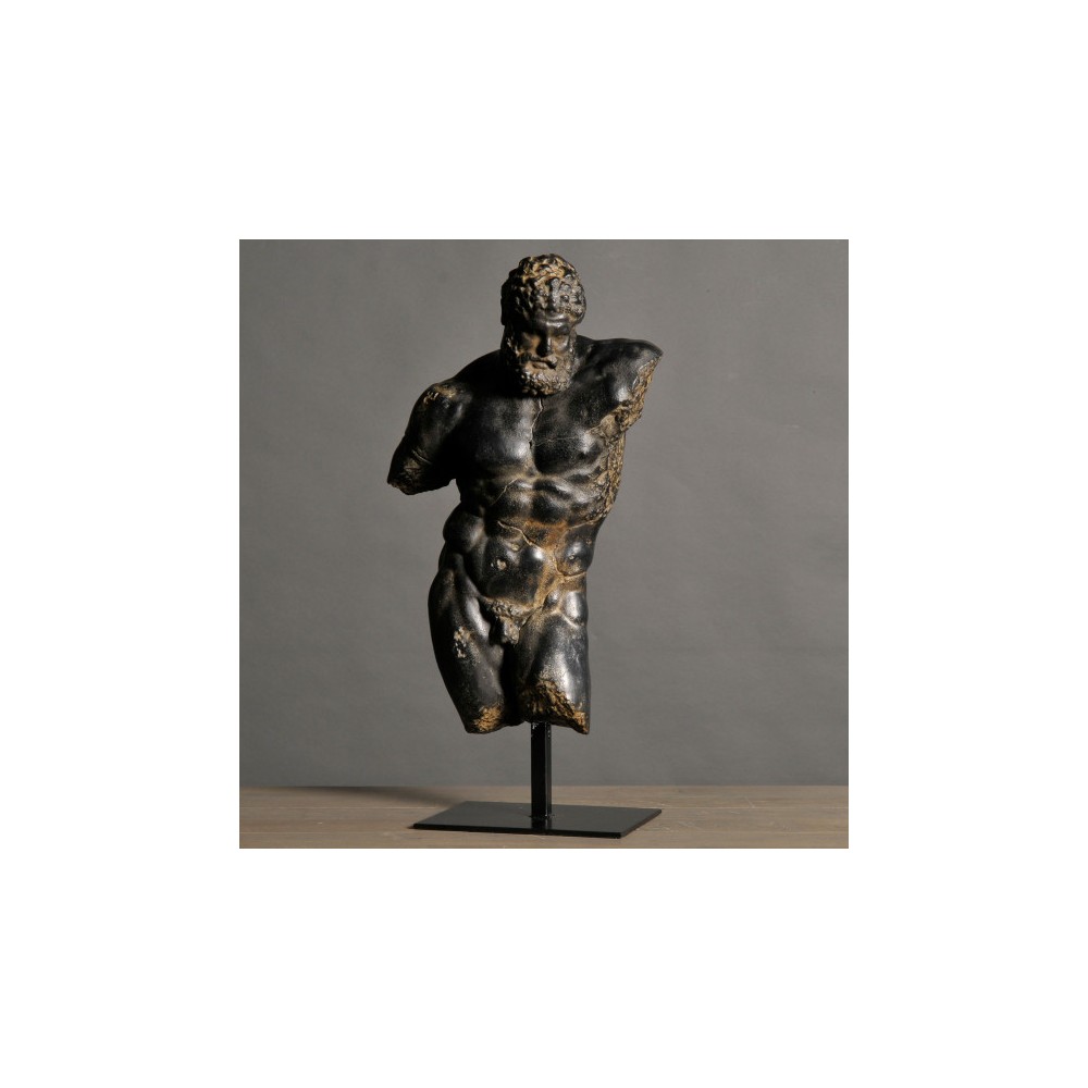 Statue Antique d'Hercule, H57cm