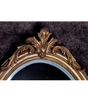 Miroir ovale style Louis XV - H 125cm