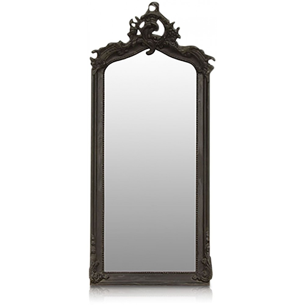 Miroir Baroque Noir Abondance