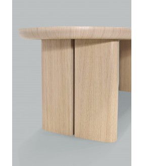 Table Ovale Paloma en chêne réalisée sur-mesure