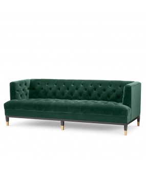 Invite the glamor of hotels into your home with the Manor sofa.