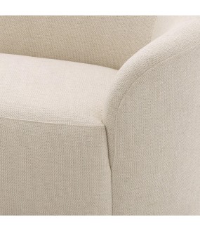 Natural White Sofa Venus, Great Organic Shape