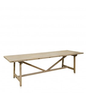 Farmhouse Table Carmélite, Reclaimed Wood, L270cm