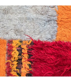 Large vintage woven rug, absolutely divine designs and colors