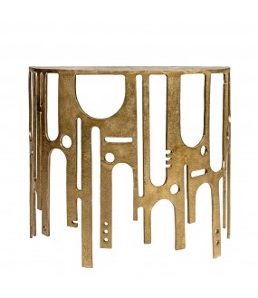 Console Seventies Gold - 90cm